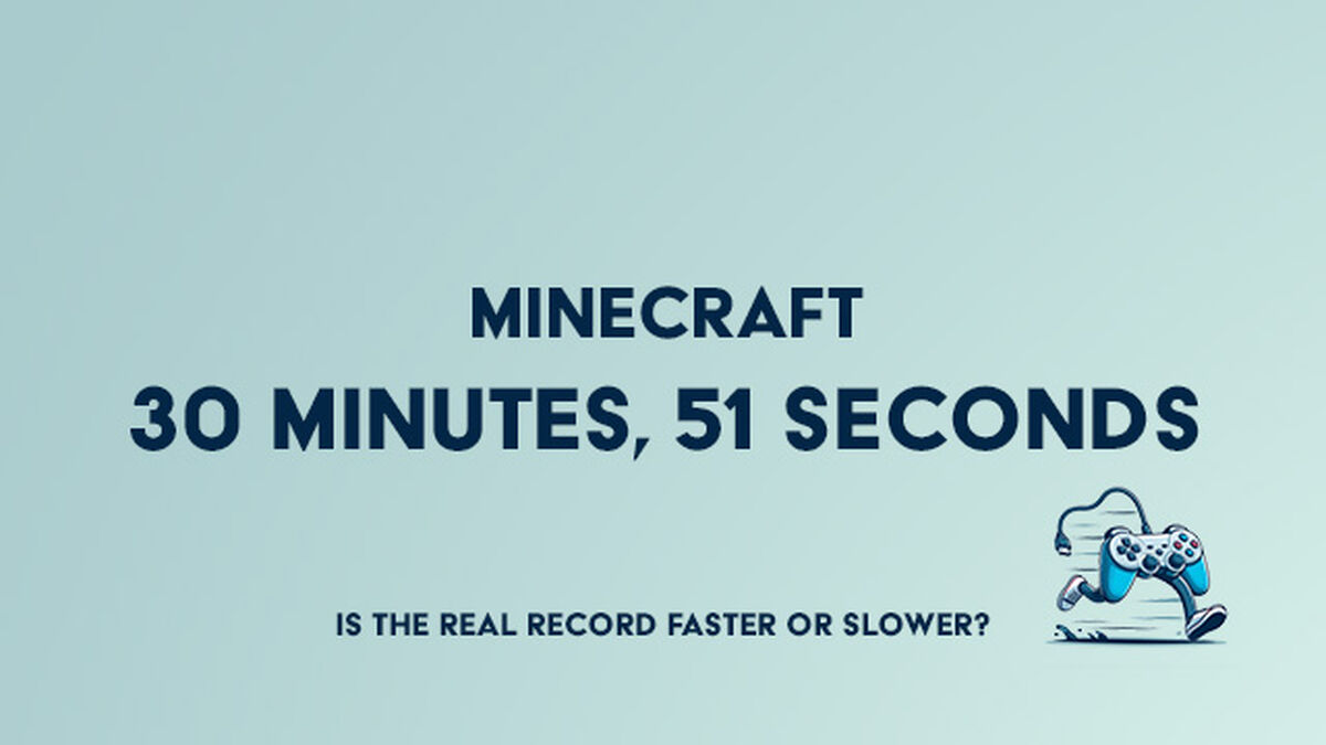 Faster or Slower Speedruns image number null